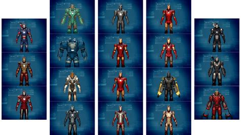 There Are Armors In The Official Iron Man Game Can You Name Them