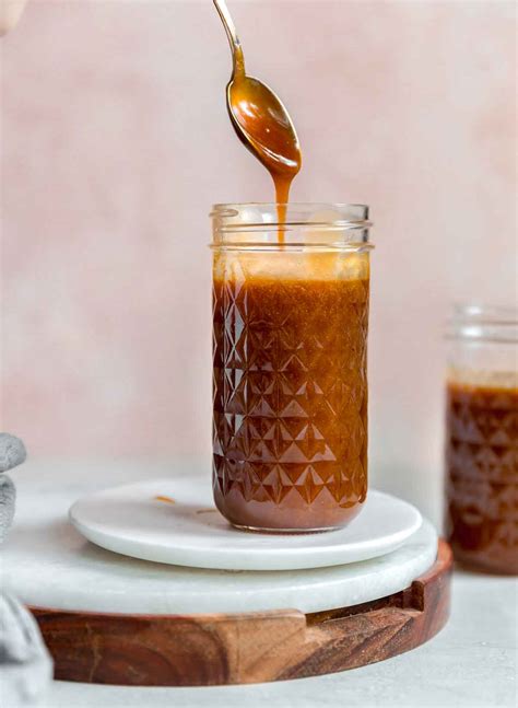 Homemade Salted Caramel Sauce Brown Eyed Baker