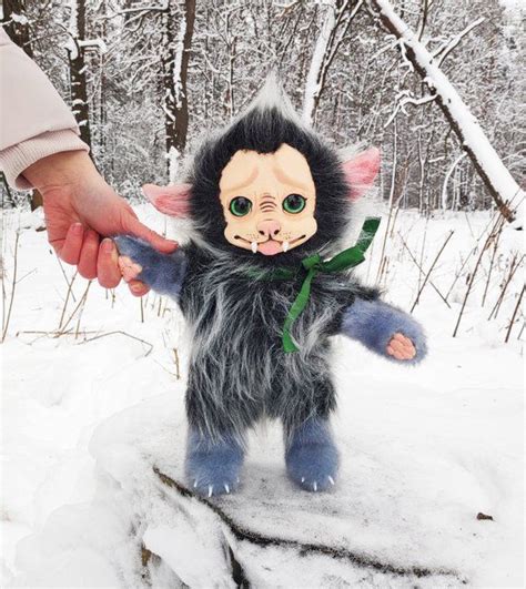 Werewolf Babychild Of Werewolf Monsters Ooak Handmade Ts Animal