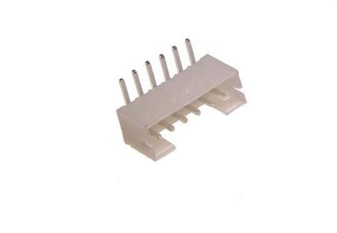 Male Angled 6 Pin Header Connector Prefessional 200v 3a Pcb Socket