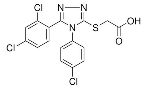 Cl Ph Dichloro Phenyl H Triazol Ylsulfanyl