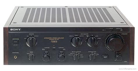 Sony Ta F Es Stereo Integrated Amplifier Manual Hifi Engine