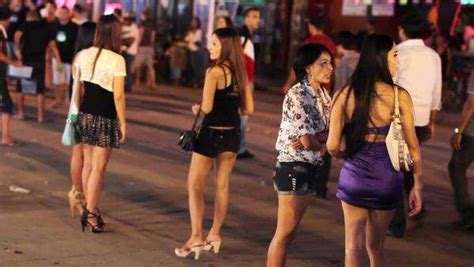 Prostitutes Are Waiting For Costumer In Patong Phuket Thailand Stock Video Footage Dissolve