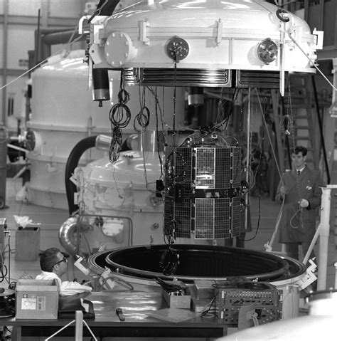 Esa Esro 2 Thermal Vacuum Testing At Estec