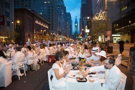 Back In White Philadelphias Fourth Annual DÎner En Blanc Phindie