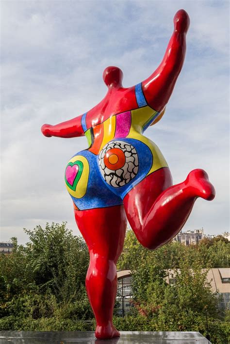 H Niki De Saint Phalle Nana Danseuse Rouge D Orient