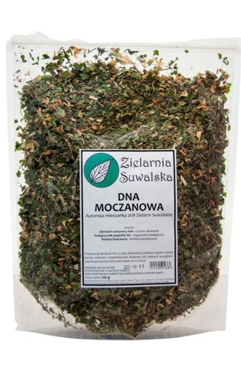 Zioła Dna Moczanowa 200g Zielarnia Suwalska Skład Cena Opinie