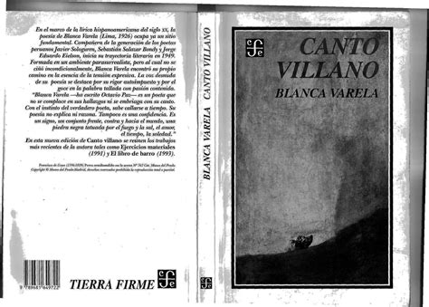 Calaméo Canto Villano Poesía Reunida 1949 1994 Blanca Varela