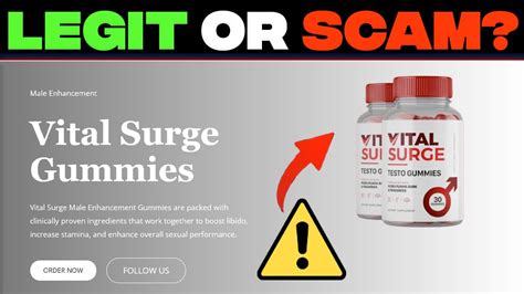 Vital Surge Testo Gummies Scam Don T Fall For It Youtube