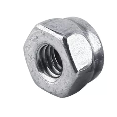 100PCS LOCKNUTS FLANGE Nut Stainless Steel Ss304 Hex Locknut M2 5 M3