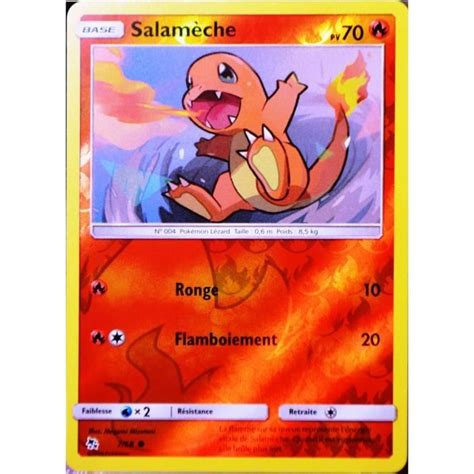 Carte Pokémon 7 68 Salamèche REVERSE SL11 5 Soleil et Lune