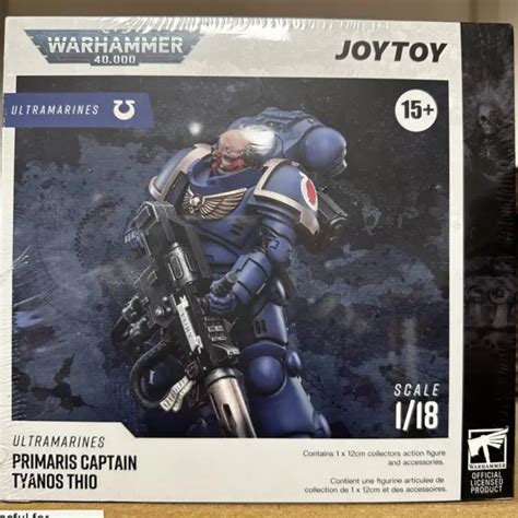 JOYTOY 1 18 WARHAMMER Ultramarines Primaris Captain Tyanos Thio 34 99