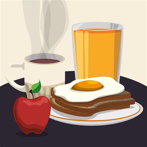 Premium Vector Breakfast