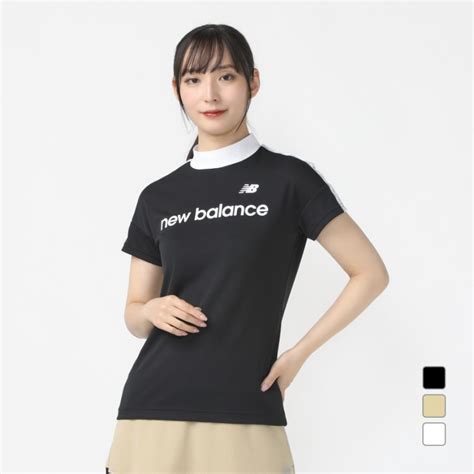 ニューバランス レディース ゴルフウェア 半袖シャツ 春 夏 S Sleeve Mock Neck Pullover 0124166508 New Balance 1512123824