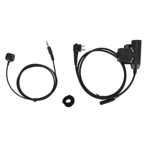 U Ptt Adapter Push To Talk Button Walkie Talkie Military Headset