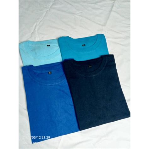 Jual Kaos Polos Turkish Tua Turkish Muda Biru Benhur Dan Biru Navy