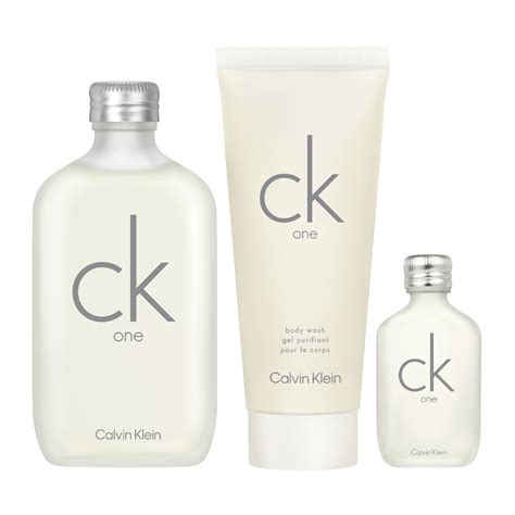 Calvin Klein Ck One Set Edt Ml Body Wash Ml Edt Mini Spray