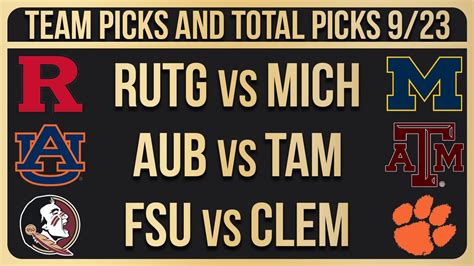 Free College Football Picks Today Ncaaf Week Betting Picks