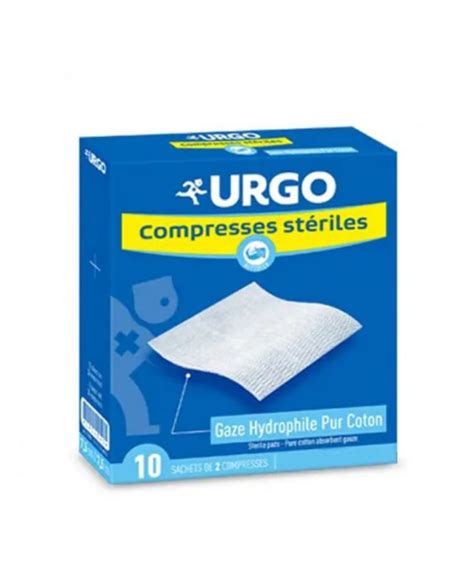 URGO COMPRESSES DE GAZ STERILES 40CM 40CM Citymall