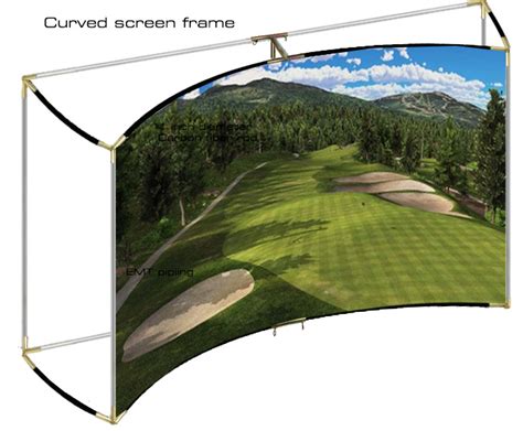 Gsa Golf Golf Simulator Screens