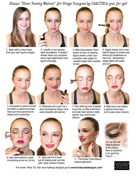 How To Apply Stage Makeup For Dance Recital Saubhaya Makeup