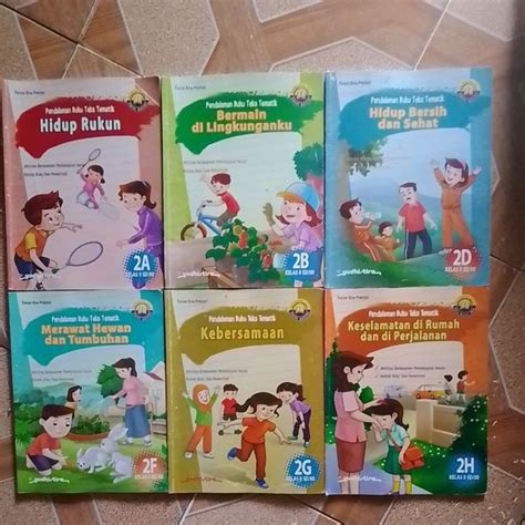 Jual PENDALAMAN BUKU TEKS TEMATIK SD KELAS 2A 2B 2D 2F 2G 2H EDISI