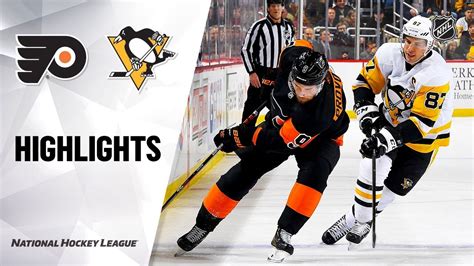 Nhl Highlights Flyers Penguins Youtube