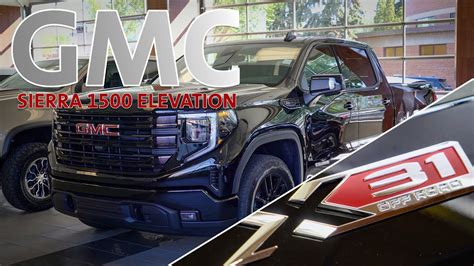 Gmc Sierra Elevation X31 Package