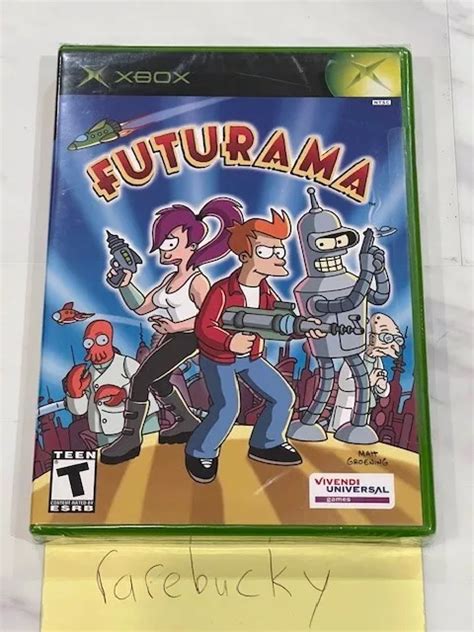 FUTURAMA XBOX NEUF SCELLÉ Y FOLD AVEC UPC PRESQUE COMME NEUF SUPER