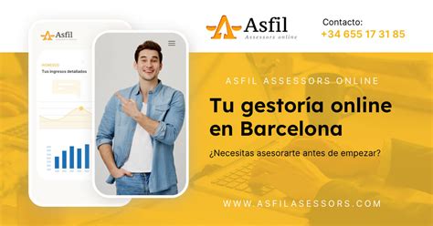 Gestoría Fiscal Para Autónomos Asfil Assessors Barcelona