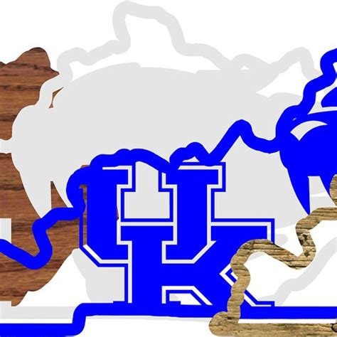 Kentucky Wildcats Laser Cut File 3d Layered Wall Art Etsy