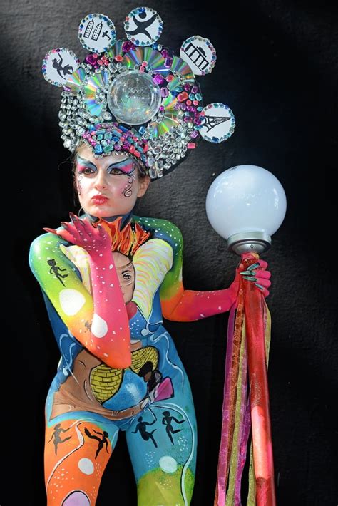 World Bodypainting Festival Pictures Popsugar Beauty Photo 5