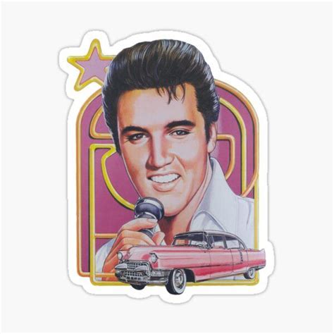 Elvis Stickers For Sale Elvis Presley Stickers Elvis