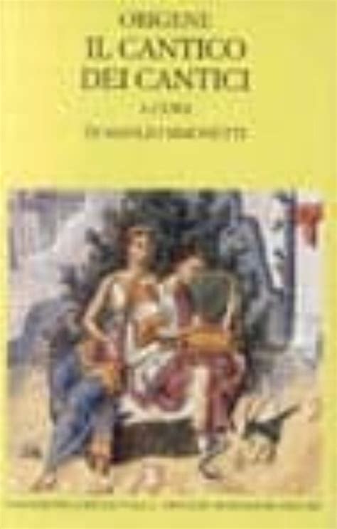 IL CANTICO DEI CANTICI edición en italiano libro del 1997 Escrito