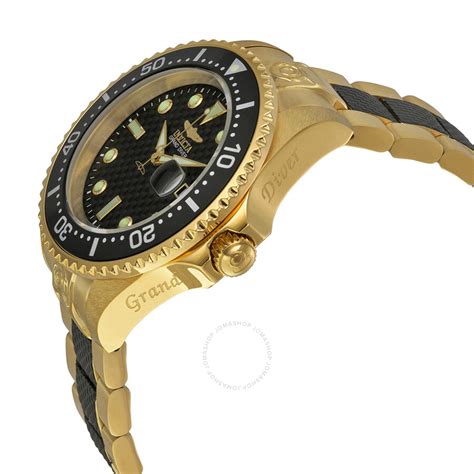 Invicta Pro Diver Automatic Black Dial Two Tone Men S Watch 20116 Pro