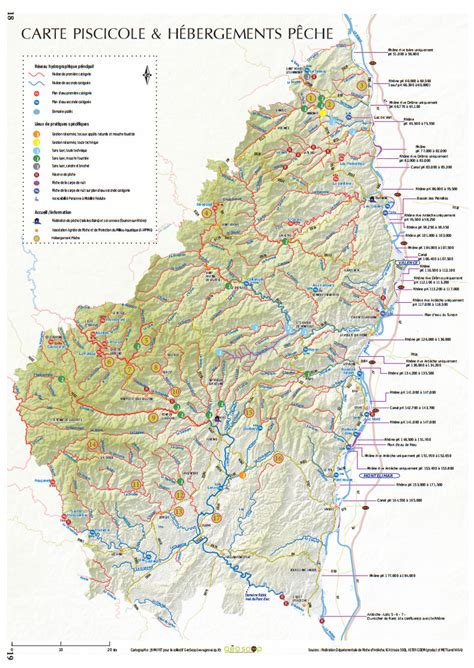 Carte Des Rivi Res De France P Che Vacances Guide Voyage