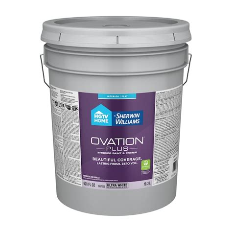 Hgtv Home By Sherwin Williams Ovation Plus Flat Base Tintable Acrylic