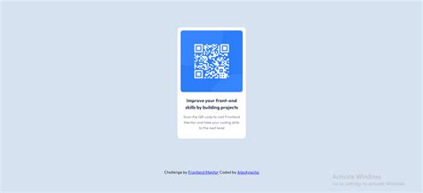 Github Alexayiecho Qr Code Component Frontend Mentor Challenge Using Basic Html And Css