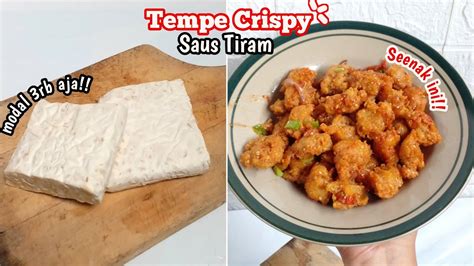 Cuma 3 Ribu Masak Tempe Seperti Ini Enak Dan Bikin Boros Nasi Menu