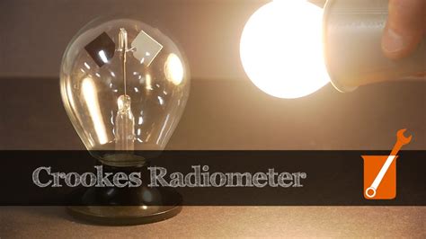 How a Crookes radiometer works - YouTube