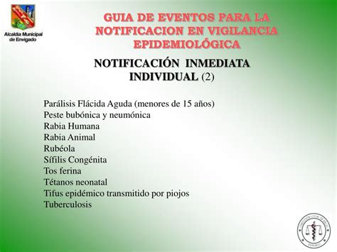 PPT SISTEMA DE NOTIFICACIÓN EN VIGILANCIA EPIDEMIOLÓGICA PowerPoint