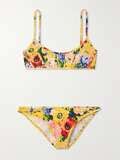 ZIMMERMANN Alight Floral Print Bikini NET A PORTER