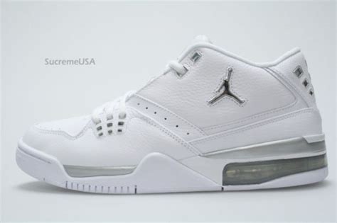 Air Jordan Flight 23 - White - Metallic Silver - SneakerNews.com