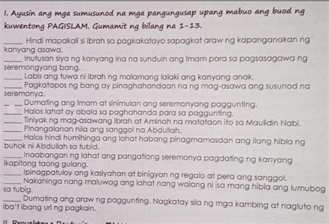 Pls Po Pki Sagot Sobraang Kailangan Ko Na Kse Brainliest Ko