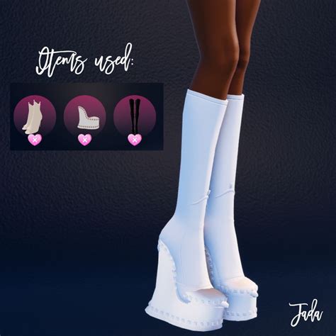 Dti Shoe Combo By Jada In Dress To Impress Impress Aesthetic