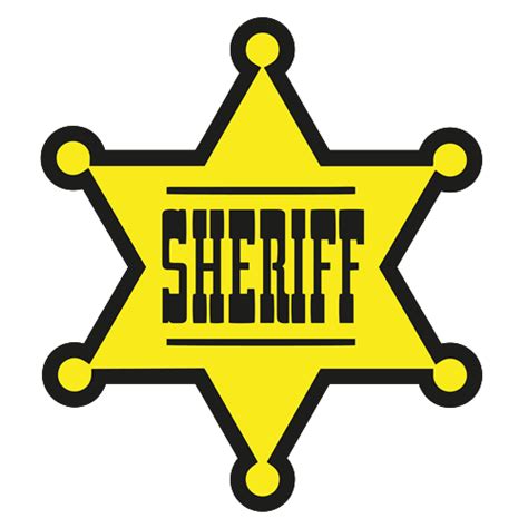 Sheriff Badge Printable