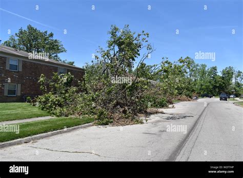 Tornado Damage That Occurred On May 27 2019 In The Dayton Ohio