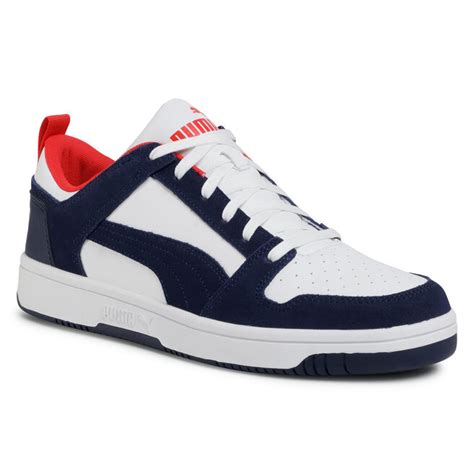 Sneakers Puma Rebound Layup Lo Sd White Epantofi Ro