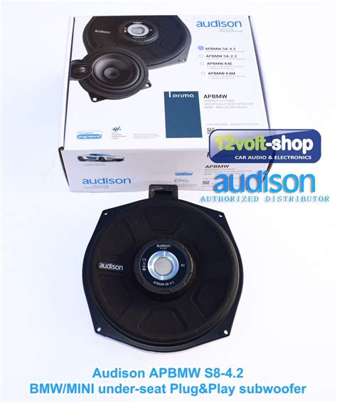 A Pair Pcs Audison Apbmw S Plug Play Bmw Mini Upgrade