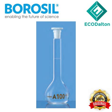 Borosil Volumetric Flasks Ml Pp Stopper Accuracy As Per Class A